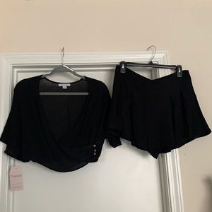 Black 2 piece set